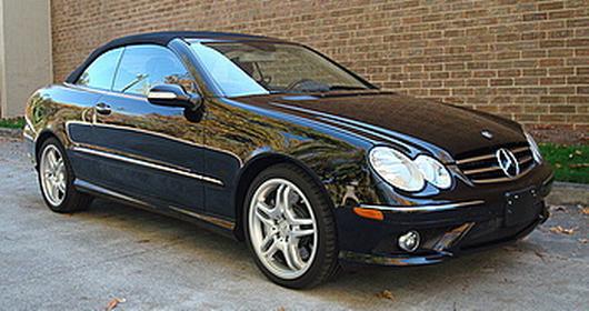 Inventaire: Mercedes-Benz Classe CLK 550 AMG Cabriolet